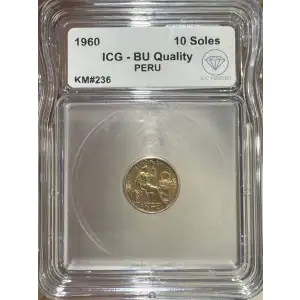 PERU Gold 10 SOLES
