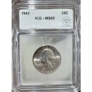 Quarter Dollars-Washington-Silver Coinage