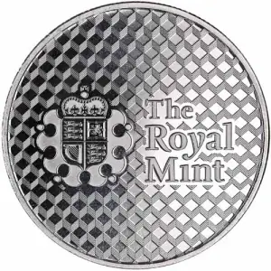 1 oz Silver Royal Mint Center Shield Rounds