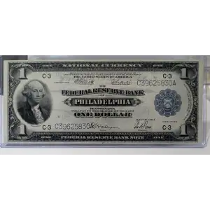$1 1918  Federal Reserve Bank Notes 717