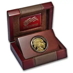 2014-W 1 oz Proof American Gold Buffalo Coin (Box + CoA)