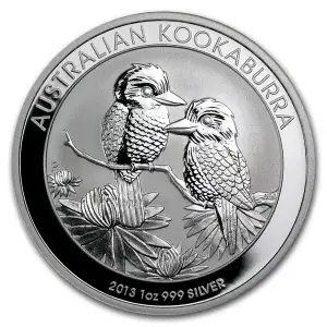 2013 1 oz Australian Perth Mint Silver Kookaburra