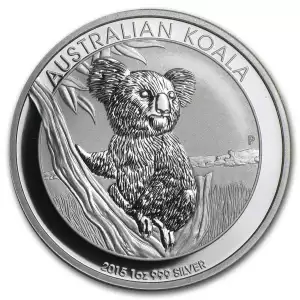 2015 1oz Australian Perth Mint Silver Koala