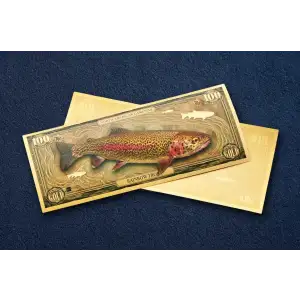 24K Gold Bill North American Gamefish - Rainbow Trout