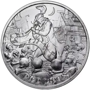 Medieval Legends Pied Piper 1 oz Silver Round