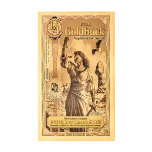Utah 1/4 Goldback Note (2026 Alpha Series) Limited 1st Edition