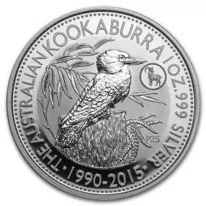 2015 Australia 1 oz Silver Kookaburra (Goat Privy) (2)