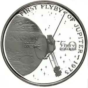 1991 Marshall Island 50 Dollar WWII German Messerschmitt Bf 109 Coin [DUPLICATE for #559456]