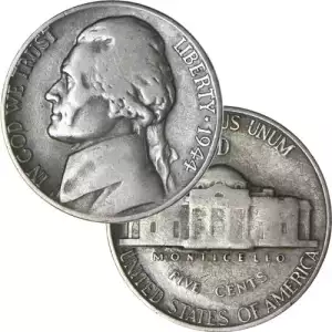 35% Silver War Nickels