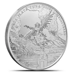 1 oz Zombucks Libertattered Silver Round