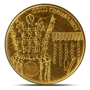 2021 1oz South Korean Gold Crown