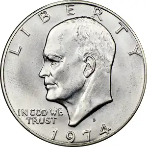 40% Eisenhower Silver Dollar (Various Years)