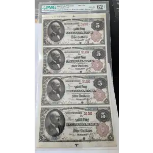 $5  Brown Seal and Brown Back Second Charter Period 467
