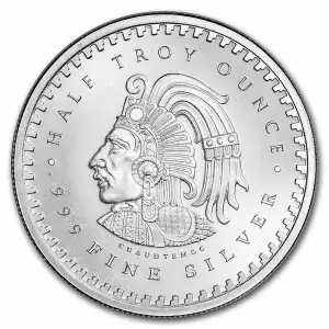 1/2oz Silver Round - Aztec Calendar (2)