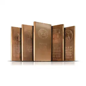 One Pound Copper Bar (Designs Vary)