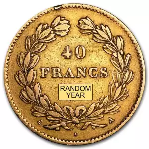 French Gold 40 FRANCS (Random Years, Various Conditions) (4)