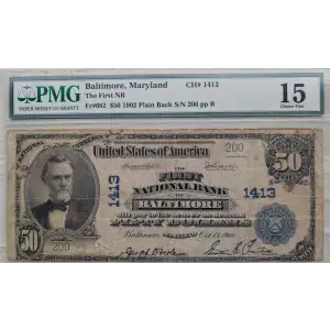 $50  Blue Seal Third Charter Period 682