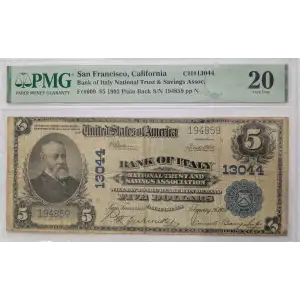$5  Blue Seal Third Charter Period 609