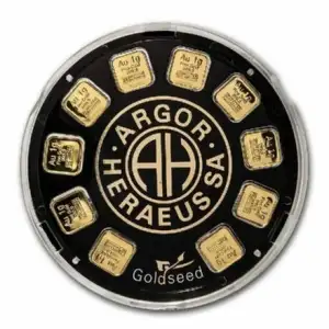 10x1 g Argor Heraeus Goldseed Wheel (2)