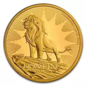 2019 Niue 1 oz Gold $250 Disney Lion King 25th Anniversary (2)