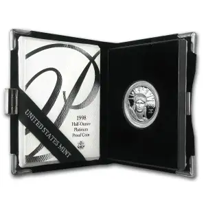 Any Year - 1/2oz Platinum Eagle  Proof - with Original Govt Packaging