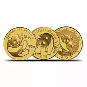 Any Year 1/2oz Chinese Gold Panda Various Designs