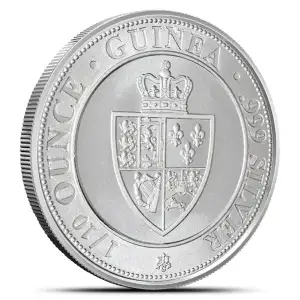 2023 1/10 oz St. Helena Silver Spade Guinea Shield Coin (2)