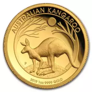 2019 Australia 1 oz Gold Kangaroo Proof (High Relief, Box & COA) (5)