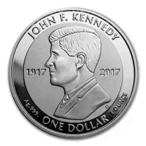 2017 John Kennedy British Virgin Islands 1oz Silver Coin (2)