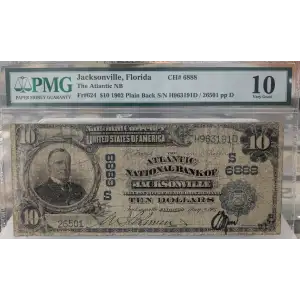 $10  Blue Seal Third Charter Period 624