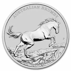 2021-P Australia 1oz Silver Australian Brumby BU (2)