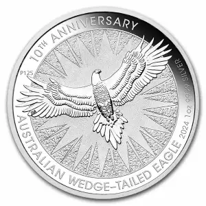 2024 1oz Australian Perth Mint Silver Wedge Tailed Eagle [DUPLICATE for #1466] (2)