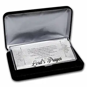 4oz 2017 Lord's Prayer Silver Bar