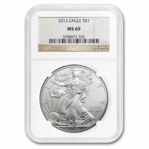 2013 American Silver Eagle NGC MS69