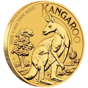 2023 1/4 oz Australia Perth Mint Gold Kangaroo
