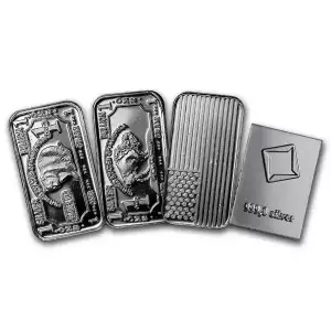 1 Gram Silver Bar (Various Mints, Various Conditions)
