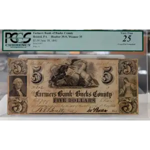 $2 The Union Bank of Reading Pennsylvania Dec. 1st, 1861