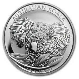 2014 1 oz Australian Perth Mint Silver Koala