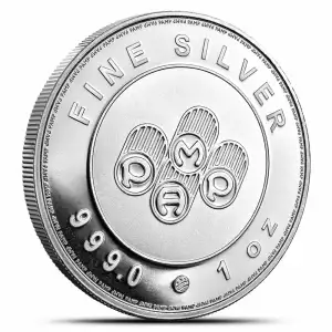 1 oz PAMP Suisse Silver Buffalo Round