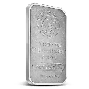 1oz Engelhard Silver Bar (Wide E Centered Globe)