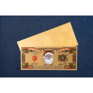 24K Gold Bill - Santa Claus