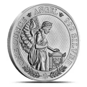 1oz 2021 Saint Helena Napoleon Angel Silver Coin East India Company (3)