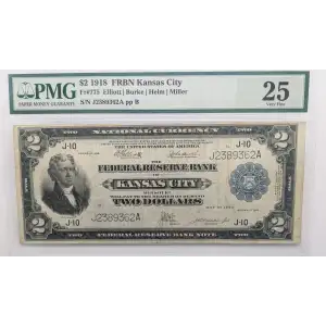 $2 1918  Federal Reserve Bank Notes 775