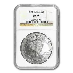2010 American Silver Eagle NGC MS69