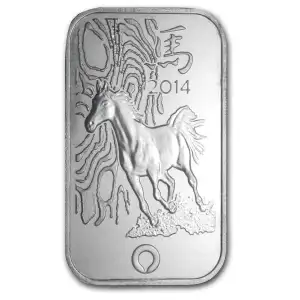 2014 Rand Refinery Horse 1 oz Silver Bar (2)