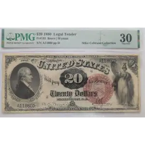 $20  Large Red, plain Legal Tender Issues 133