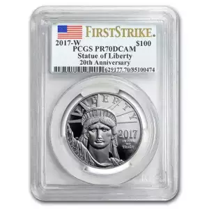 2017-W 1oz Platinum Eagle PCGS PR70 DCAM First Strike