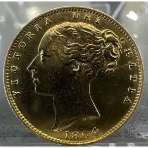 1864 Great Britain Sovereign Gold Coin [DUPLICATE for #548265] (2)