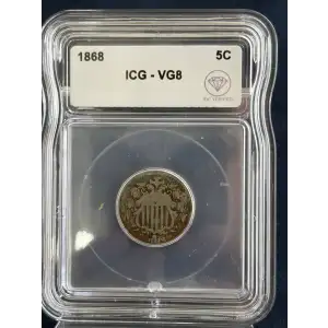 Nickel Five Cent Pieces-Shield 1866-1883 (2)