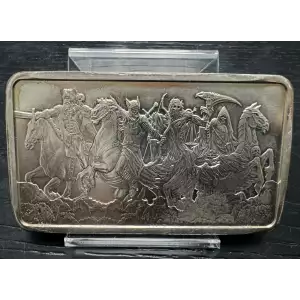 10 oz Silver Bar - Four Horsemen 